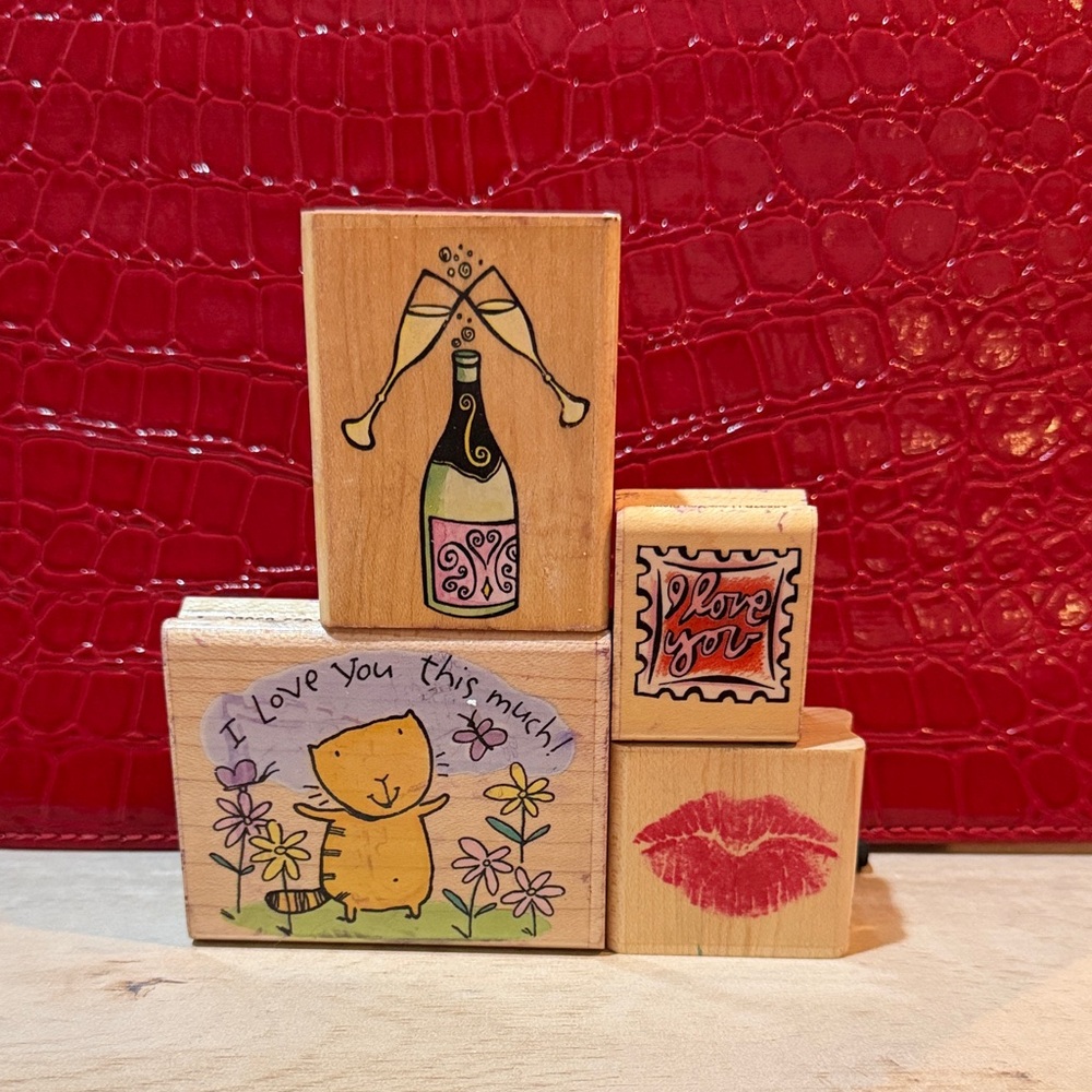 Love Themed Stamps
